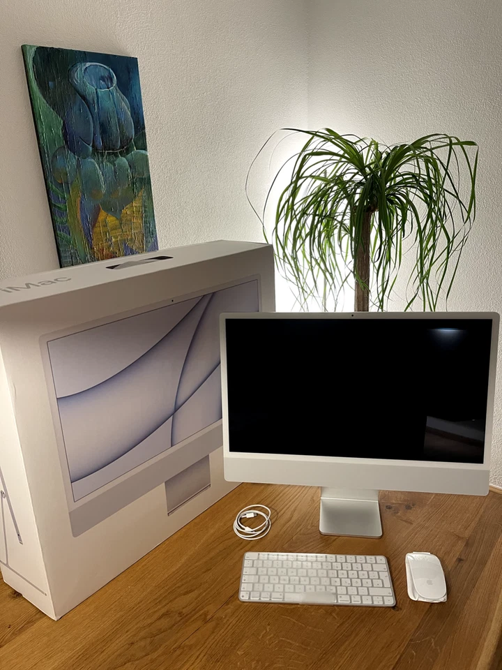 Apple iMac 2024 24" 4,5K| M4 8C- CPU/GPU | 16GB RAM | 1TB SSD + Dock |✅ NEU ✅