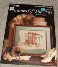 Leisure Arts 'Cameo Of The Past' Counted Cross Stitch Pattern - New