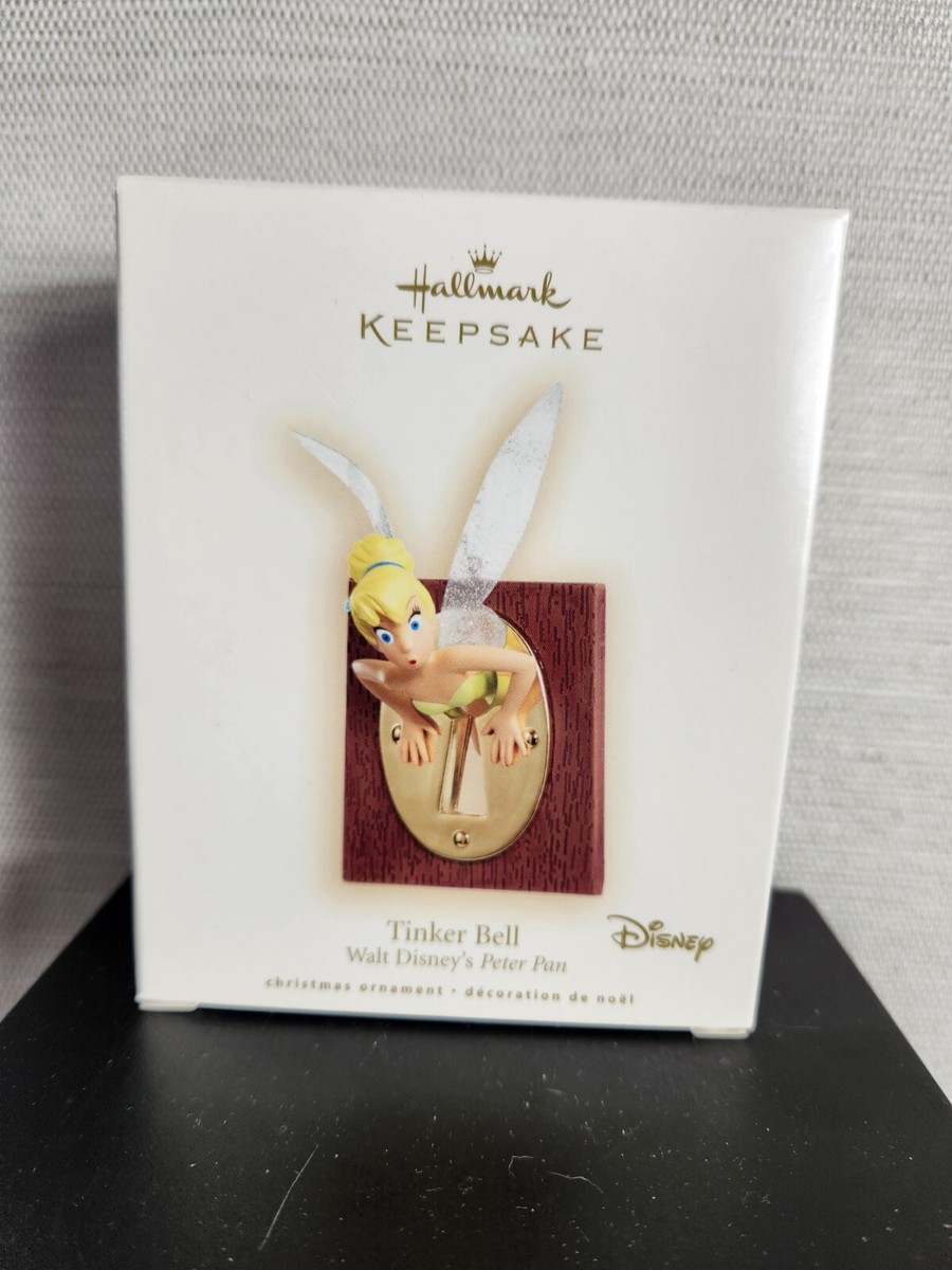 Hallmark Disney's Tinker Bell In Keyhole Tinkerbell 2007 Christmas
