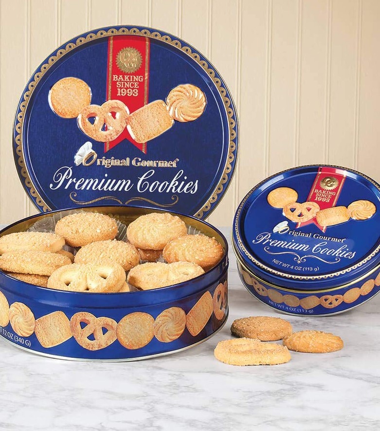 ORIGINAL GOURMET- PREMIUM COOKIES TIN LIMITED TIME VALUE BULK PACK