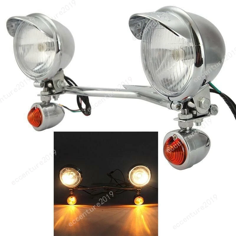 Passing Spot Light Bar For Honda VT Shadow Spirit Aero ACE VLX 600 750 1100 1300 - Изображение 3 из 4
