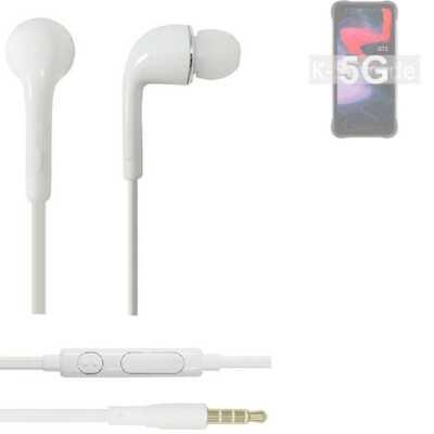 Kopfhörer für UMIDIGI Bison GT2 5G headset Ohrstöpsel in ear plug weiß
