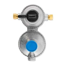 Camco 59002 - Double Stage Auto Changeover LP Gas Regulator