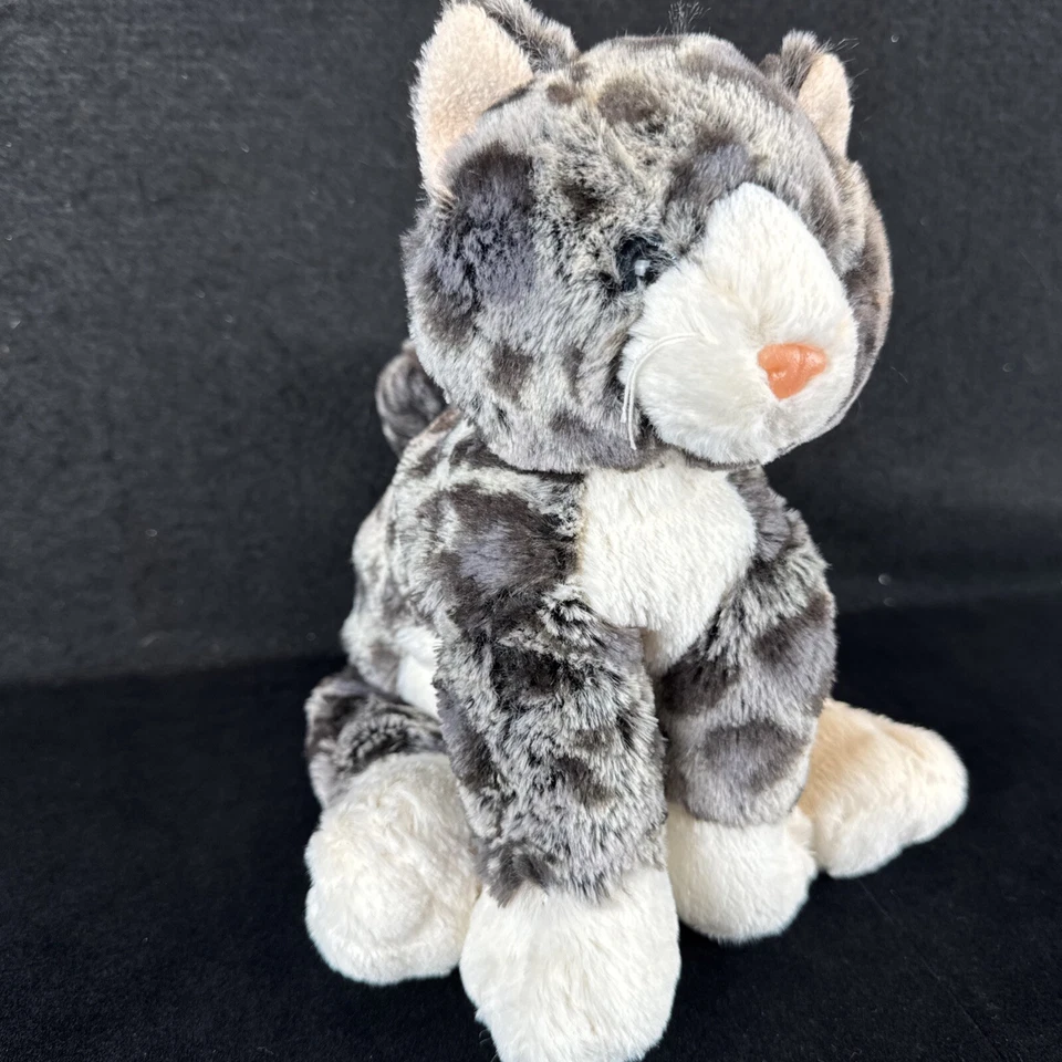Juguete de peluche Mary Meyer negro manchado leopardo lince gatito gato 14" para bebé Foto 2 de 4