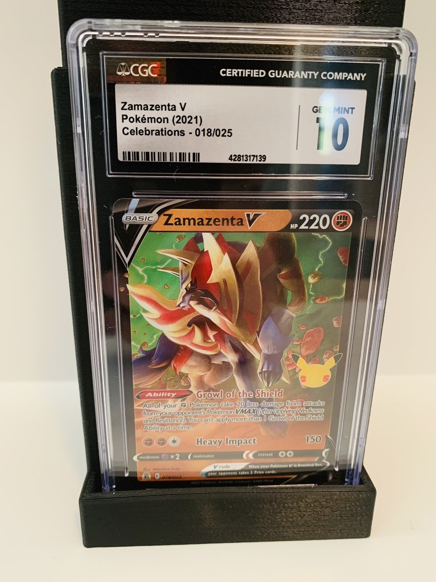 cgc 10 zamazenta v pokemon 2021 celebrations 18/25 | eBay