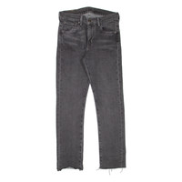 LEVI'S 505C Womens Jeans Grey Slim Straight W26 L27
