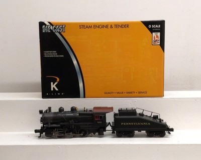 K-Line K3480-0001 O Gauge Pennsylvania 0-6-0 B6 Steam Switcher #505 w/Railsounds