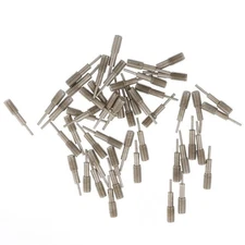 50Pcs Steel Watch Spare Pins For Watch Band Strap Link Remover Adjuster Repair