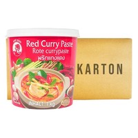 12X1Kg Sparen! Cock Rote Currypaste Rotes Red Thai Curry Paste Scharf Thaicurry