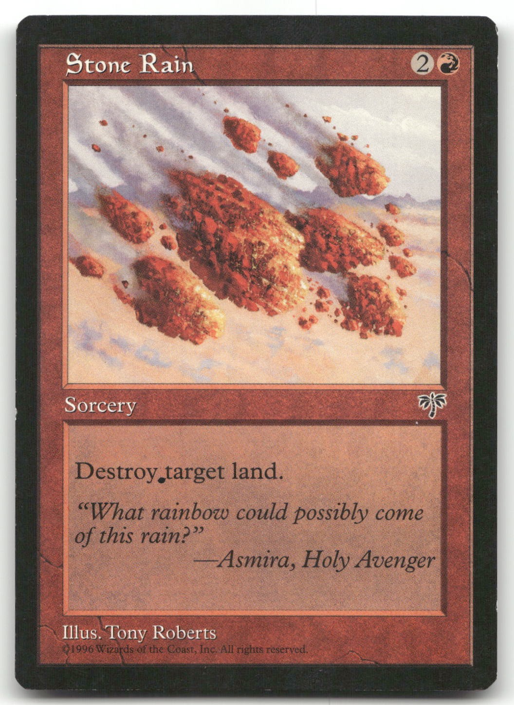 Stone Rain (LP) Mirage MIR Magic MTG