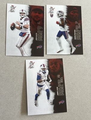 2025 Topps NFL Signature Class Josh Allen James Cook Kaden Prather Buffalo Bills