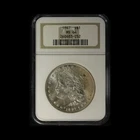 1897 $1 Morgan Silver Dollar NGC MS64 - Free Shipping USA
