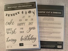 Stampin' Up Birthday Celebration Stamp Set and Dies Bundle