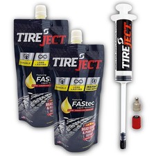 Tireject Full-size Trucksuv Instant Tire Repair Sealant Kit 2-pack With Inj... Tireject Full-size Trucksuv Instant Tire Repair Sealant Kit 2-pack With Inj...
