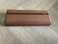  3 Pcs Postcard Display Stand Photo Rectangular Wood Cards Holder-new