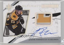 2017 Ultimate Collection Rookies /49 Jakob Forsbacka-Karlsson #54 Patch Auto 0zu