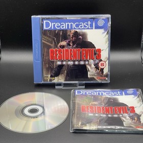 Resident Evil 2 & 3 Bundle Sega Dreamcast UK PAL Versionen sehr guter Zustand getestet & funktionsf&auml;hig