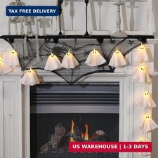 Halloween Decoration-Light Up Ghost Garland