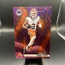 2025 Panini Mosaic Football - Jerry Jeudy #83 No Huddle Purple Prizm /50 Browns
