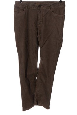 ZERMATT Straight-Leg Jeans Damen Jeans Gr. DE 40 braun Casual-Look