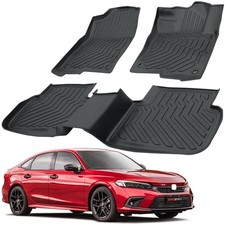 Car Floor Mats for Honda Civic 2022-2023, Fit Honda Civic Floor Mats