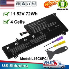 L16M6PC1 L16C6PC1 L16L6PC1 Battery For Lenovo Yoga 720-15IKB 5B10M53743 72Wh
