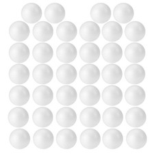 FFchuanhe 40pcs Foam Balls for Crafts DIY Styrofoam Round Balls 3in  Smooth ...