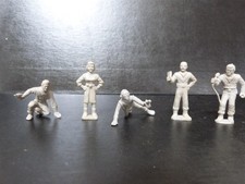 1950s VTG MARX Tom Corbett's Space Academy orig. gray figures lot 1 woman L4