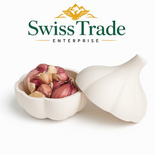 Stash Garlic Box - Quirky Kitchen Keeper 1:1 Coastal Spice Vault