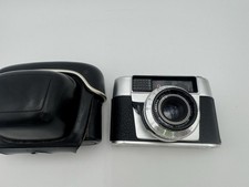 Prontor 500 LK Camera w Steinheil Munchen Caesar 1:2,8/45 Lens West Germany Case