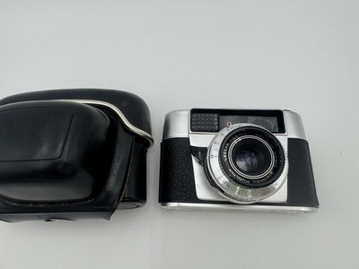 Prontor 500 LK Camera w Steinheil Munchen Caesar 1:2,8/45 Lens West Germany Case
