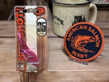 Vintage Luhr Jensen Pre Rapala Hot Shot 35 #933 Quiet 🤫Steelhead Fishing Lure