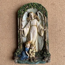 Roman Inc Guardian Angel With Children 7.5”