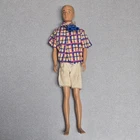 VINTAGE 1960 MATTEL BARBIE BLONDE STRAIGHT LEG KEN DOLL W SWIMSUIT
