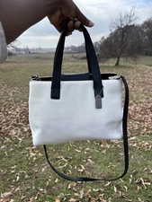 Coach Mercer Satchel- 7400 Twill Leather Crossbody