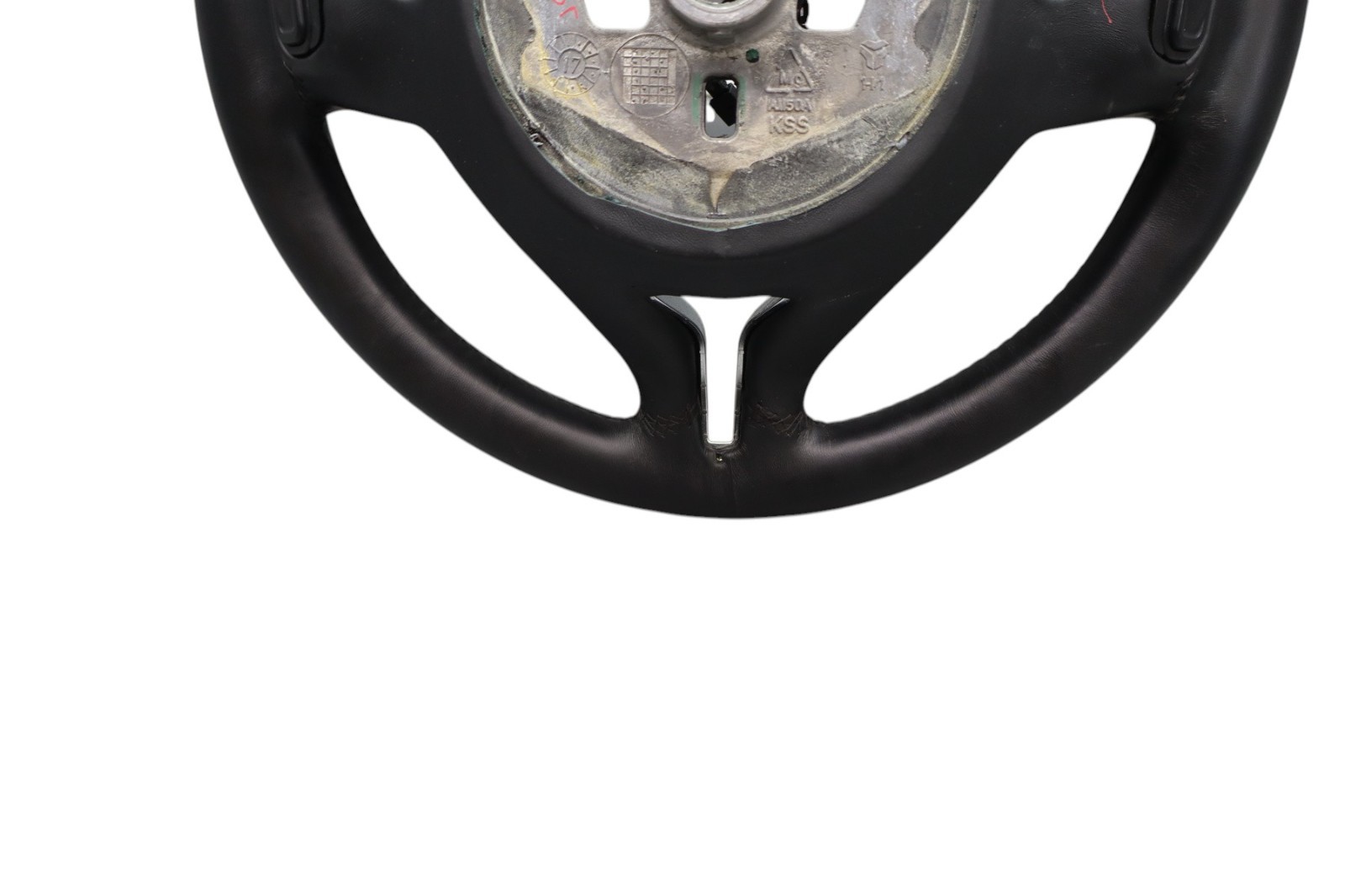 14-16 Maserati Ghibli Quattroporte M157 Steering Wheel Leather Black Oem