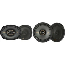 Kicker 51KSC69304 KS-Series 6x9" 3-way Speakers with 1" and .75" tweeters w/ ...