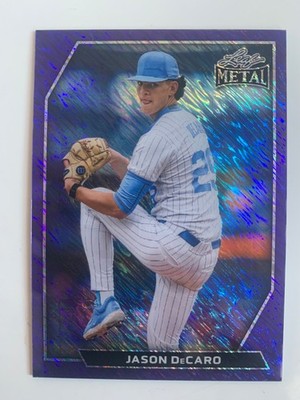 2026 Leaf metal purple JASON DeCARO #ed 1/7!!