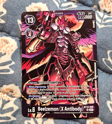Beelzemon (X Antibody) - Super Rare - Billion Bullet - BT12-085 - Digimon TCG