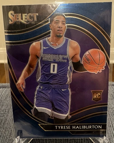 2020-21 Panini Select - Courtside Tyrese Haliburton #289 Blue RC