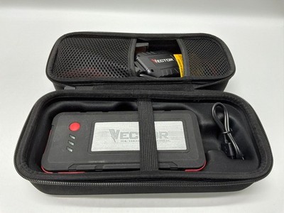 VECTOR 1600 Peak Amp Automotive Lithium Jump Starter, Portable Power 15W USB-A&C