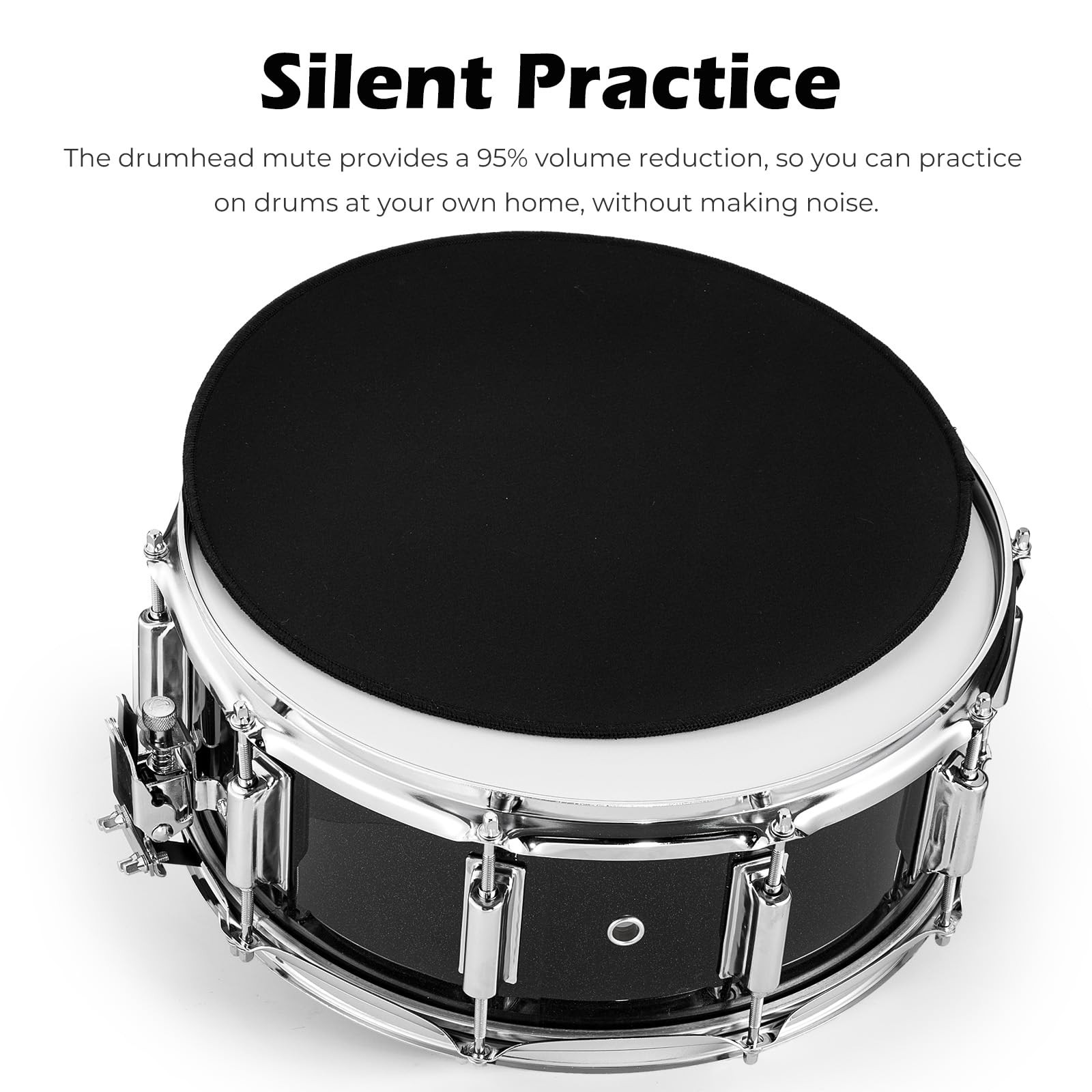 Vangoa Snare Drum Kit, Marching Snare Drum, 14 X 5.5 with 10mm Padding Carry