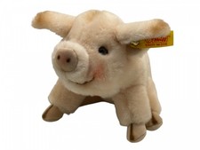 Steiff Animal Pig 072420 Little Pig 13 x 19 cm. Excellent Condition