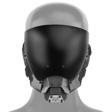 Tactical Mask Paintball Airsoft Outdoor Ski Anti-fog Goggles Double Sided Lenses