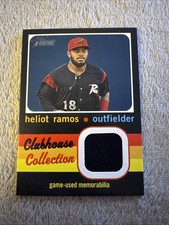 2020 Topps Heritage Minors Clubhouse Collection Relic #CCR-HR Heliot Ramos (RC) 