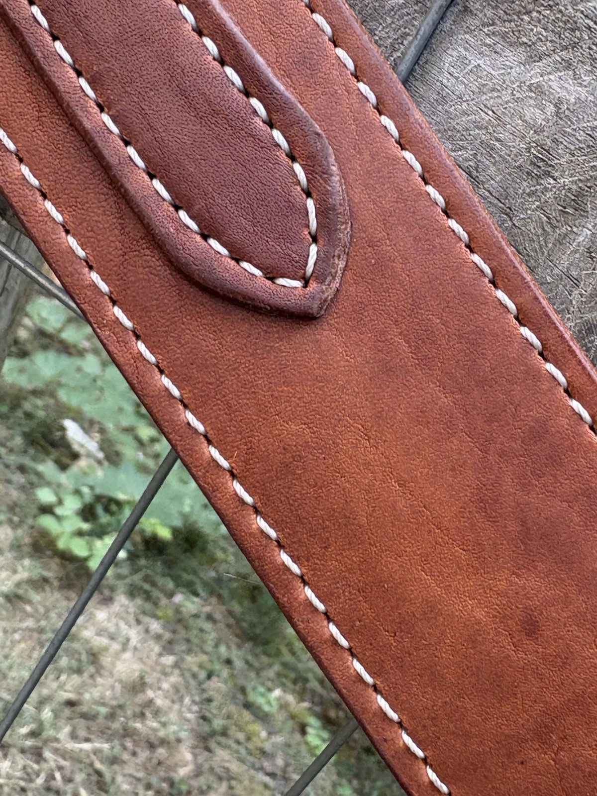 Oiled Top Grain Leather Western Breast Collar Horse Size Tack