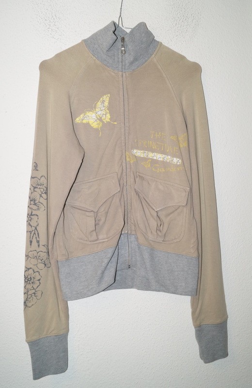khaki Sweatjacke Gr.S Amor & Psyche