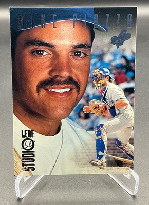 1996 Leaf Studio - Mike Piazza #80 - Los Angeles Dodgers