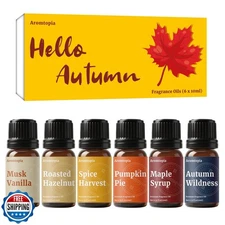 Diffuser Fragrance Oils, Aromtopia Fall Essential Oils for Diffusers for Home