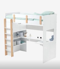 Vertbaudet Hochbett Kinder mit Schreibtisch 